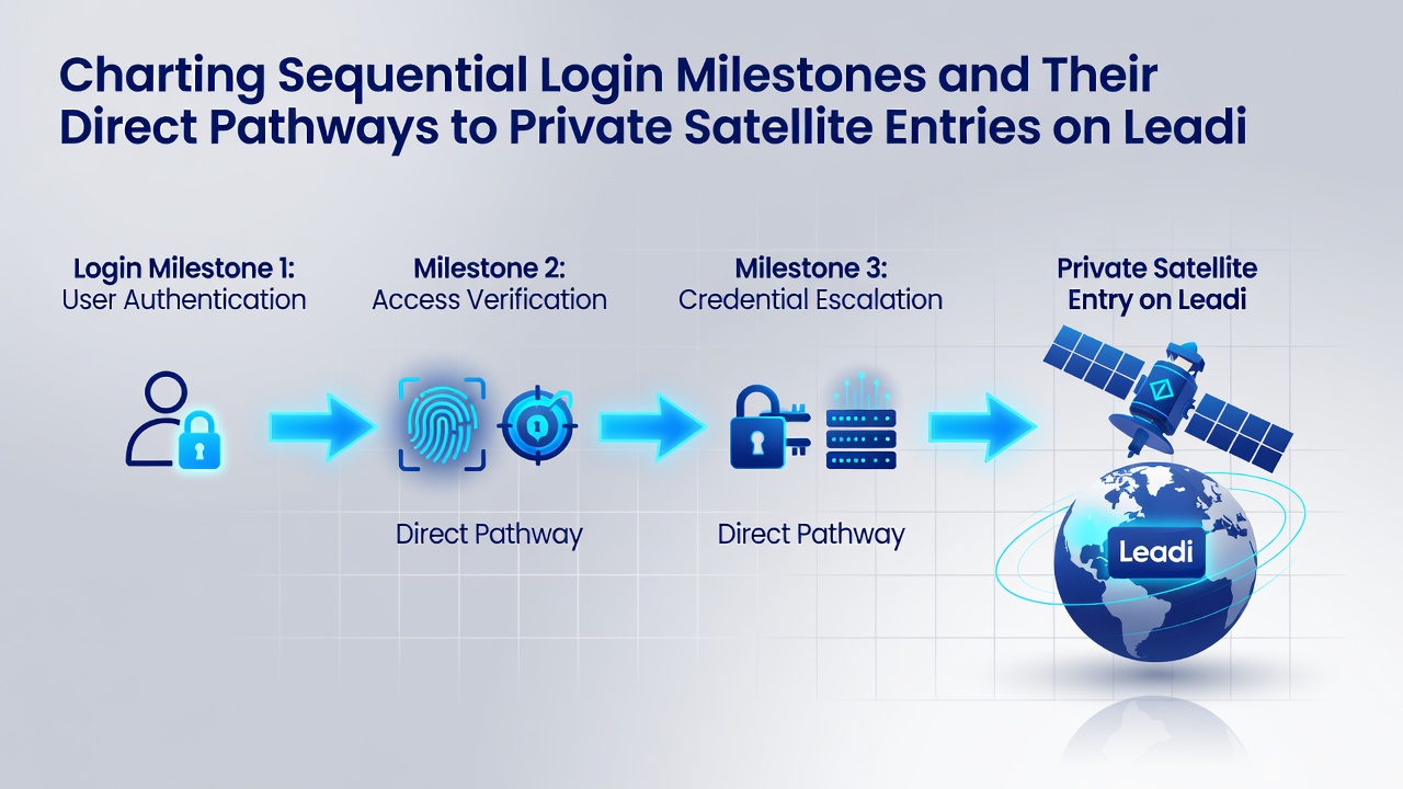 Visualisierung von gestaffelten Login-Pfaden zu Satelliten-Turnieren